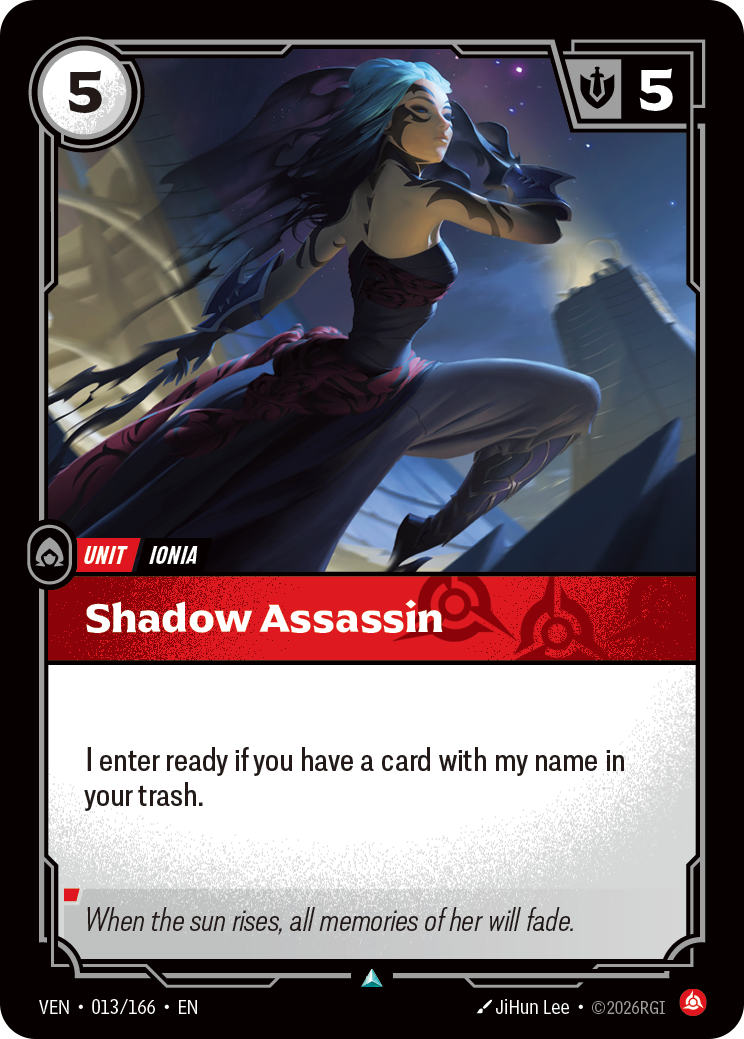 Shadow Assassin — Riftbound TCG card