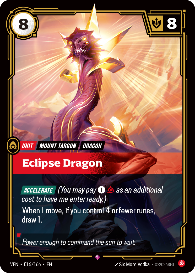 Eclipse Dragon — Riftbound TCG card