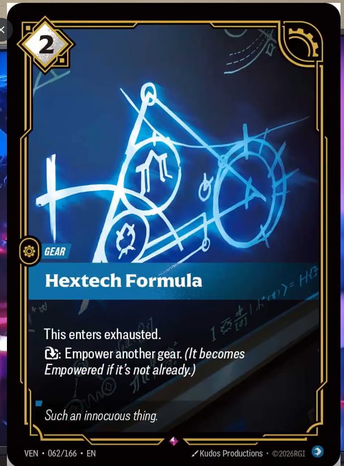 Hextech Formula — Riftbound TCG card