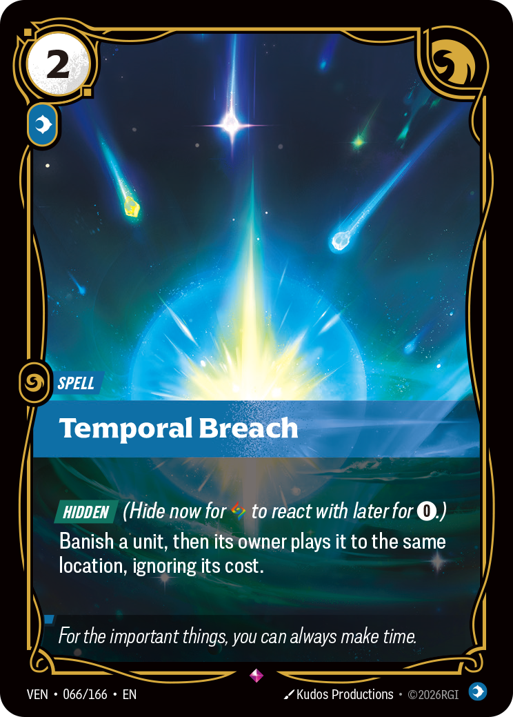 Temporal Breach — Riftbound TCG card
