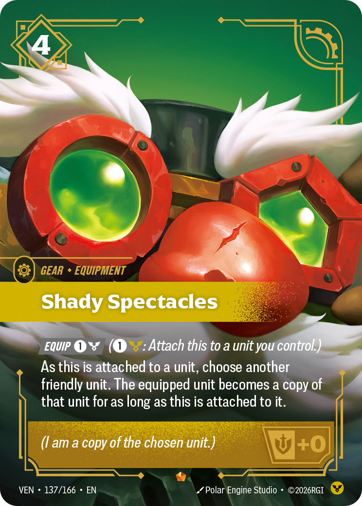 Shady Spectacles — Riftbound TCG card