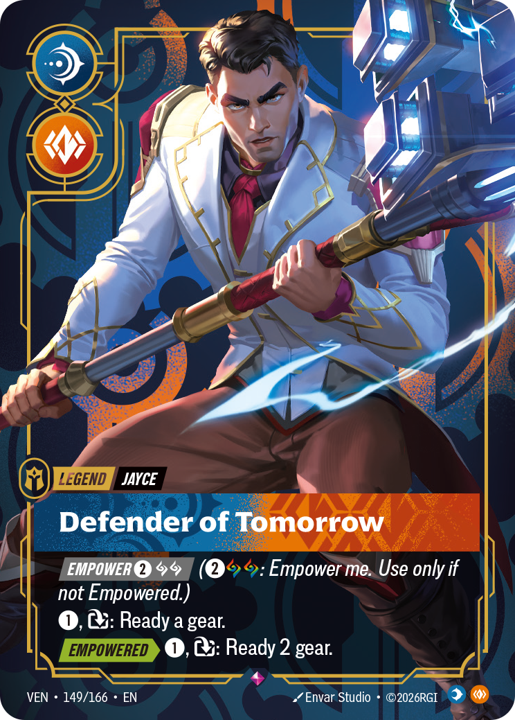 Jayce, Defender of Tomorrow — Riftbound TCG card