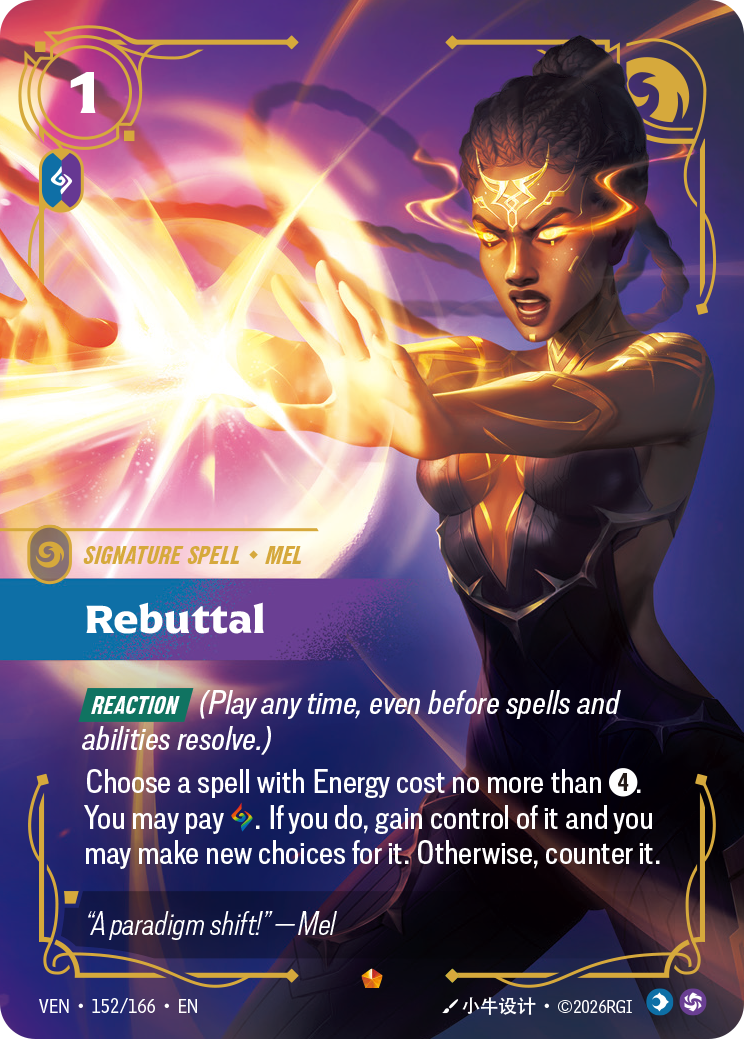 Rebuttal — Riftbound TCG card