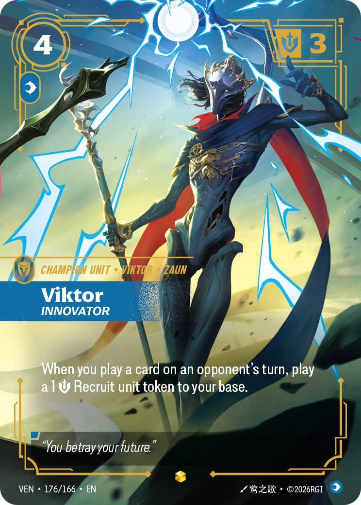 Viktor, Innovator — Riftbound TCG card