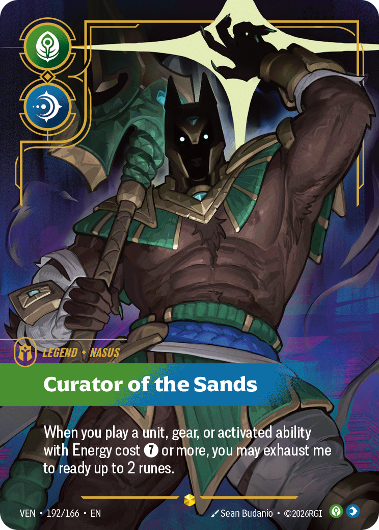 Nasus, Curator of the Sands — Riftbound TCG card