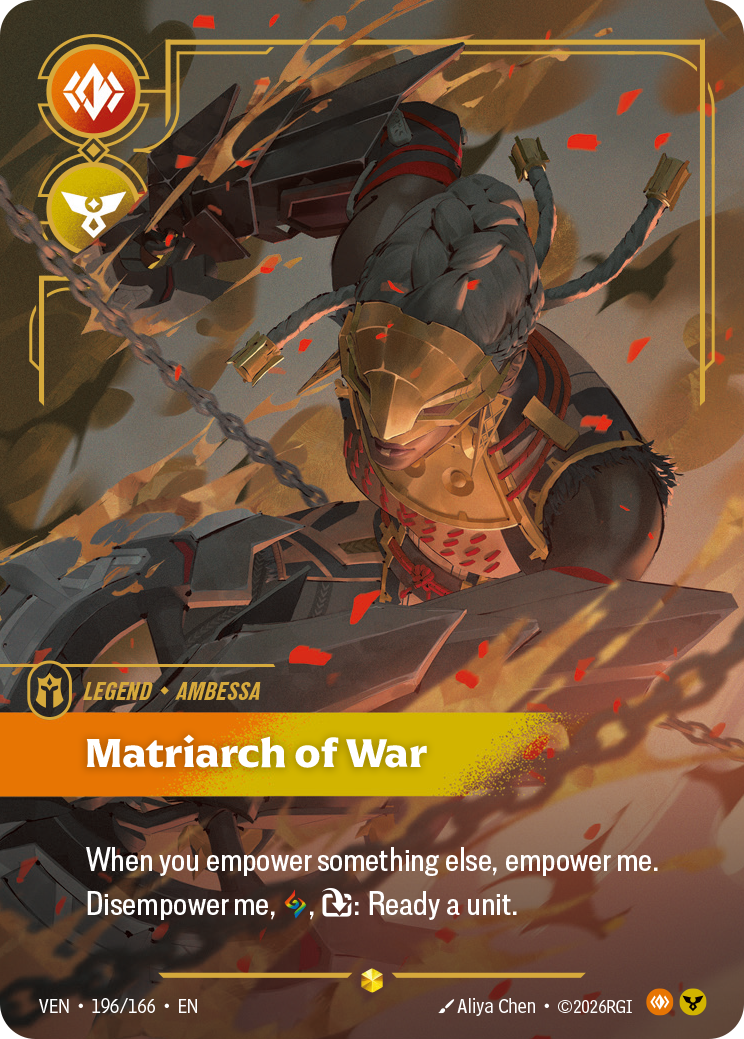Ambessa, Matriarch of War — Riftbound TCG card