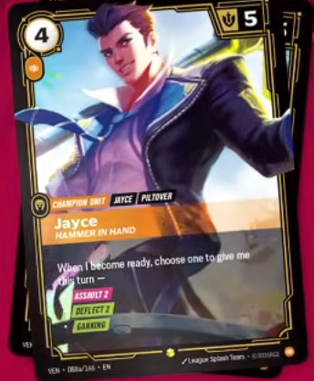 Jayce, Hammer in Hand — Riftbound TCG card