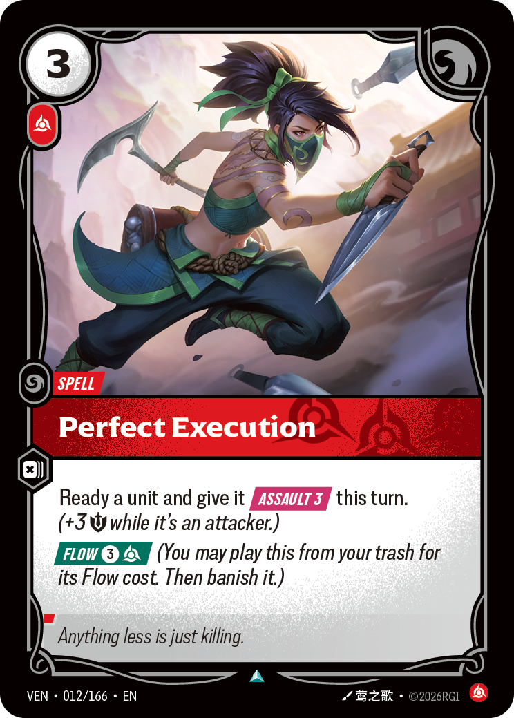 Perfect Execution — Riftbound TCG card