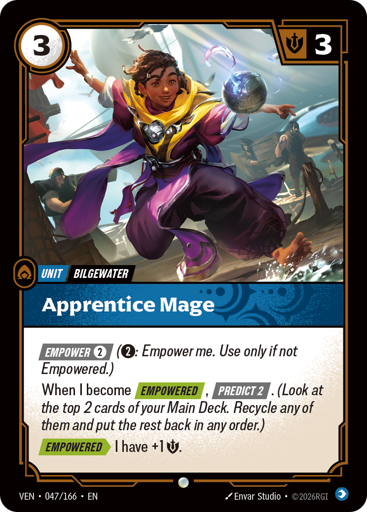 Apprentice Mage — Riftbound TCG card