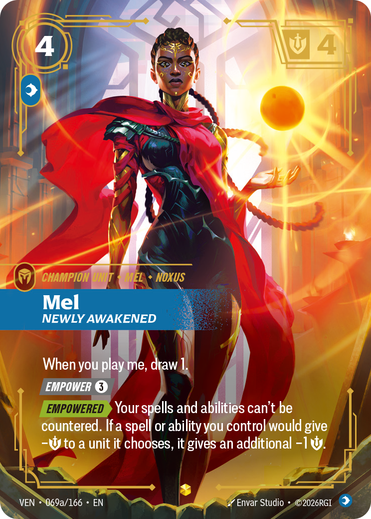 Mel, Newly Awakened — Riftbound TCG card