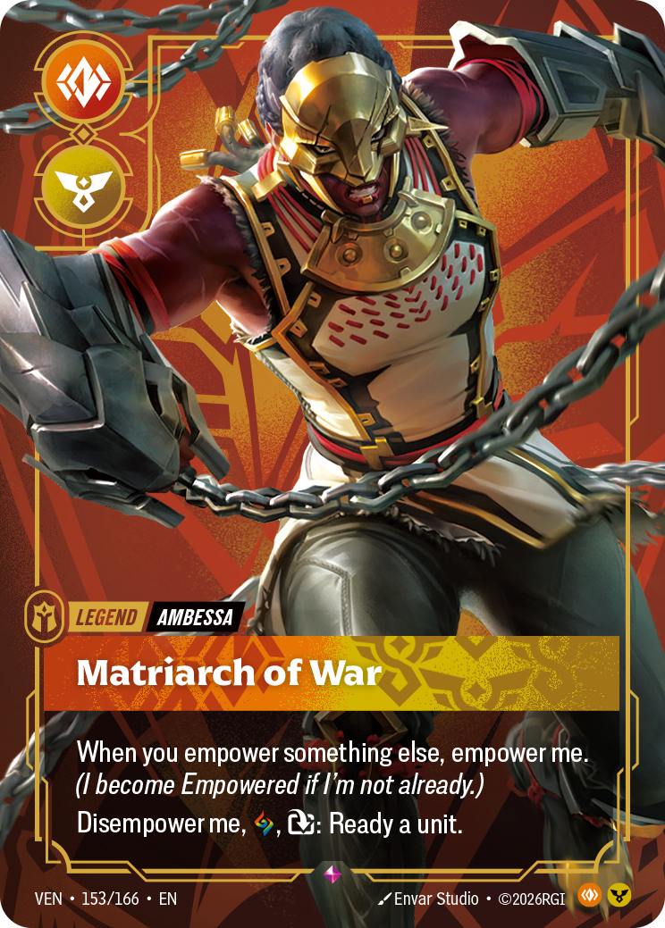 Ambessa, Matriarch of War — Riftbound TCG card