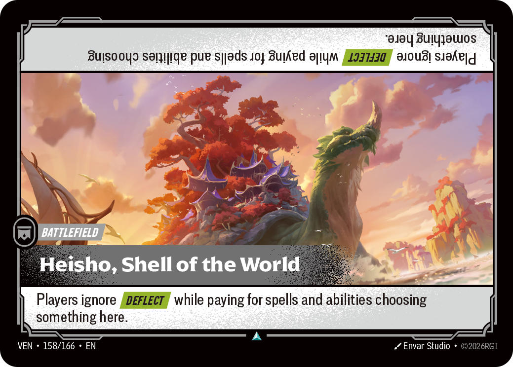 Heisho, Shell of the World — Riftbound TCG card