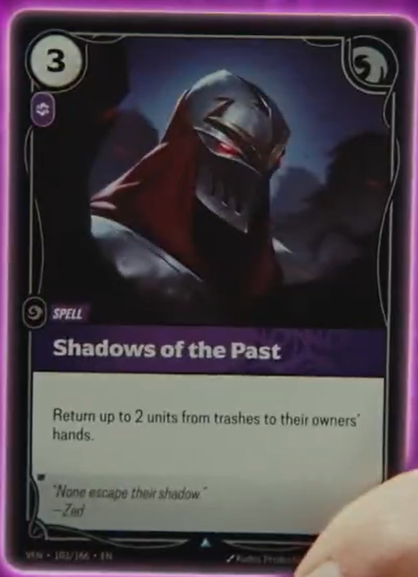 Shadows of the Past — Riftbound TCG card